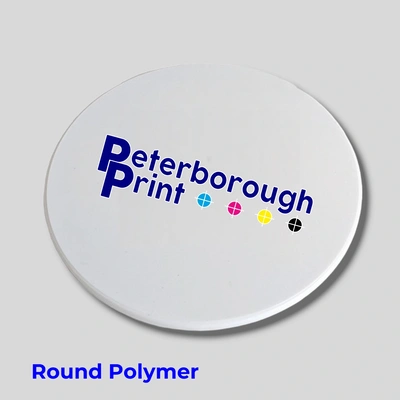 Round Polymer Coaster