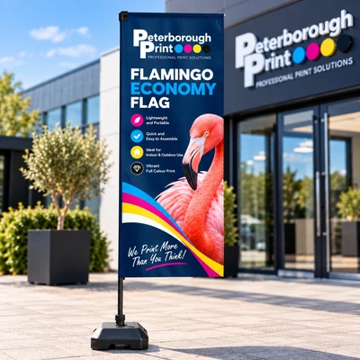  Flamingo Economy Flag Display