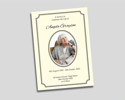 Funeral Order of Service