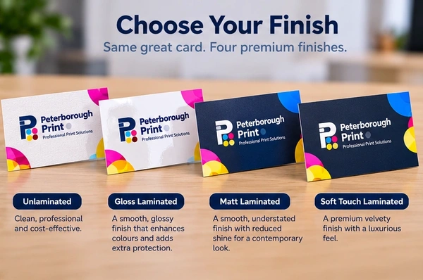  New Business Cards Finishes